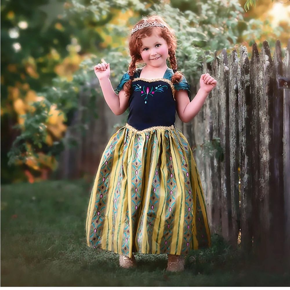 Princess Anna Costume (size 5)